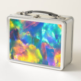 Rainbow Opal - Metall Lunchbox