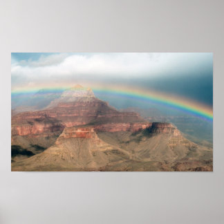 Rainbow över Grand Canyon Poster