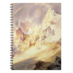 Rainbow Over Yellowstone, Moran 1900 Anteckningsbok