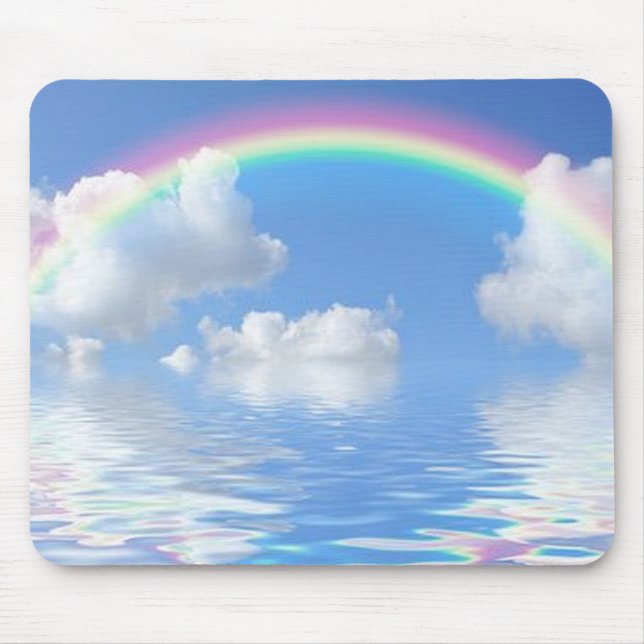 Rainbow på Vatten Mousepad Musmatta (Framsidan)