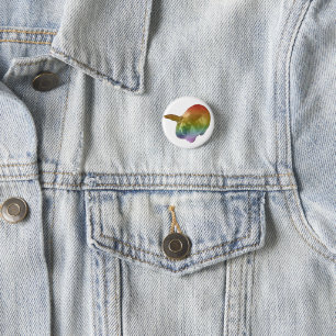 Rainbow Paddy Badge Knapp