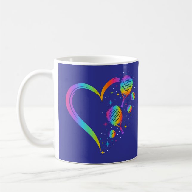 Rainbow Padel Kaffemugg (Vänster)