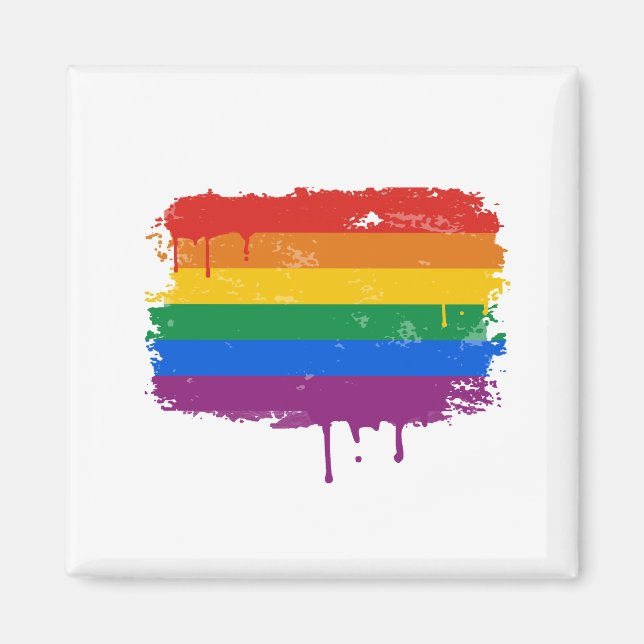 Rainbow Paint Magnet (Framsidan)