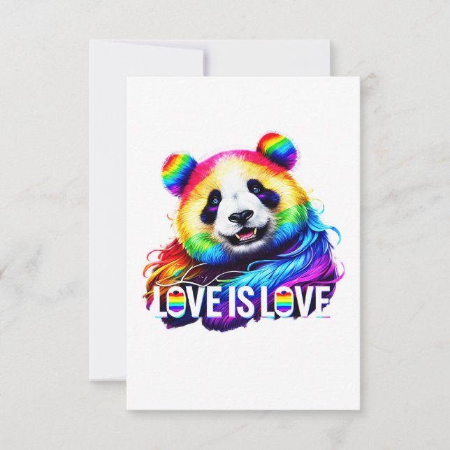 Rainbow Panda (Framsida)