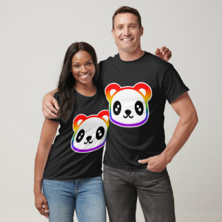 Rainbow Panda T Shirt