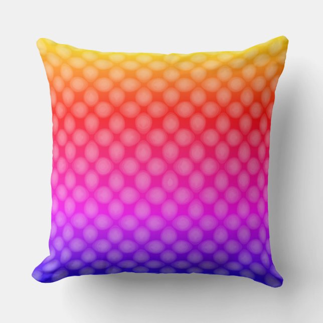 Rainbow Pärlor Kudde (Framsida)