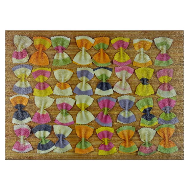 Rainbow pasta mönster (Framsidan)