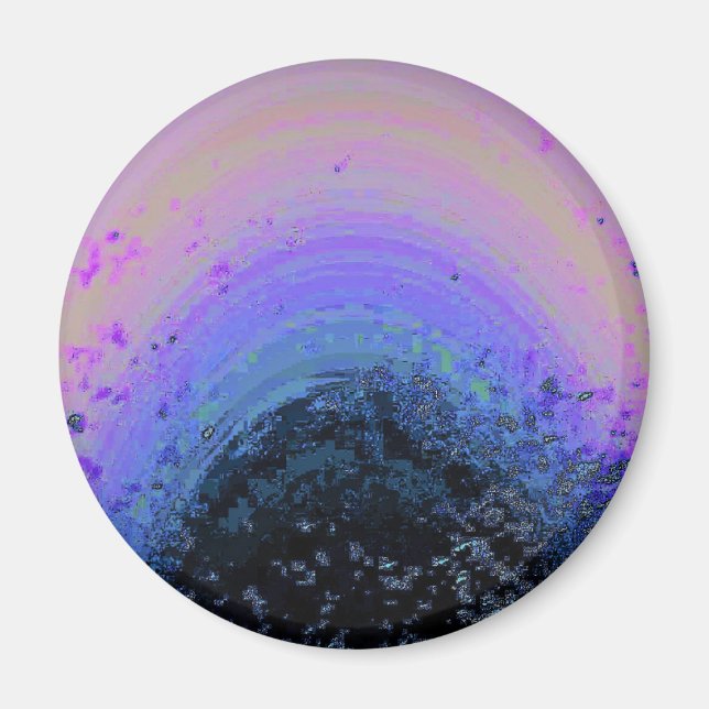 Rainbow Pastel Collision Magnet (Framsidan)