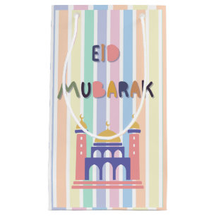 Rainbow Pastel Eid Mubarak Eid Gift Bag