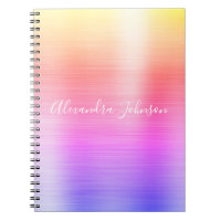 Rainbow Pastel Foil Professionell Girly