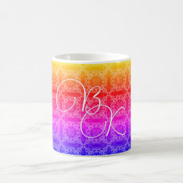 Rainbow Pastel Kaffemugg