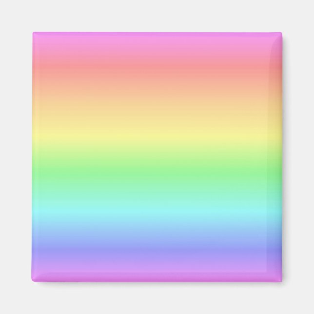 Rainbow Pastel Magnet (Framsidan)