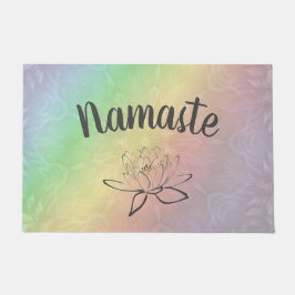 Rainbow pastel Namaste
