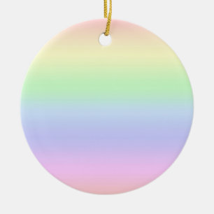 Rainbow Pastel Ornament