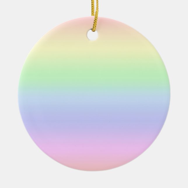 Rainbow Pastel Ornament (Framsidan)