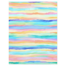 Rainbow Pastel rand skrapbook papper