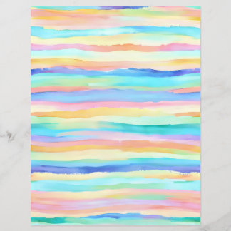 Rainbow Pastel rand skrapbook papper