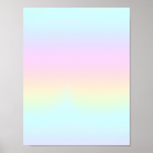 Rainbow Pattern Instant Download Poster (Framsidan)
