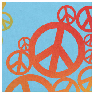 Rainbow Peace Symbol Heart Tyg