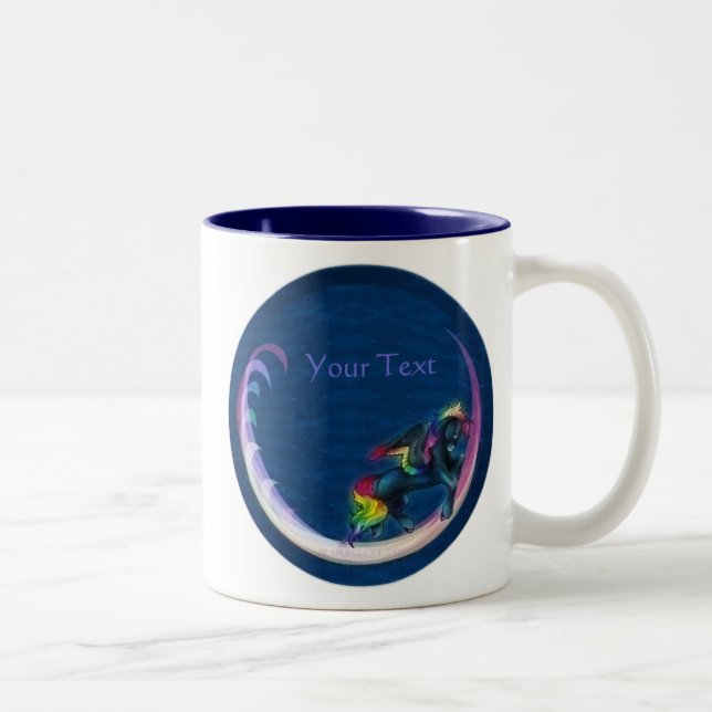 Rainbow Pegasus Mugg (Höger)