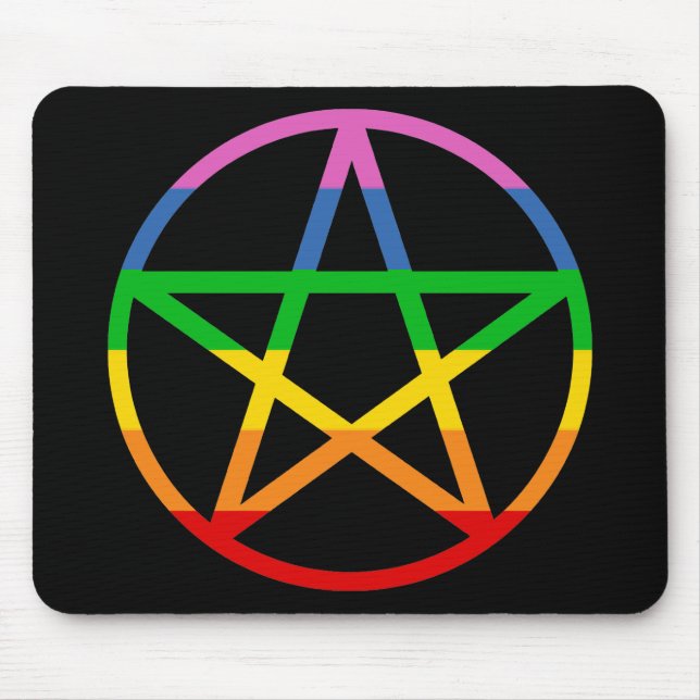 Rainbow Pentacle Musmatta (Framsidan)