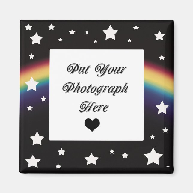 RAINBOW PERSONALIZE MAGNET (Framsidan)