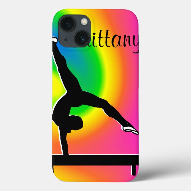 RAINBOW PERSONLIG GYMNASTICS IPAD MINI FALL (Baksida)