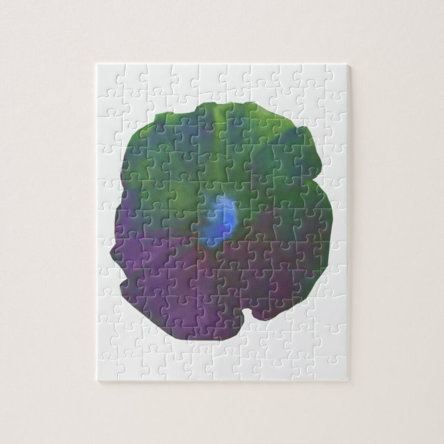 Rainbow Petunia Puzzle Pussel (Vertikal)