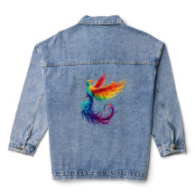 Rainbow Phoenix Stigning med Pride LGBTQ Bird