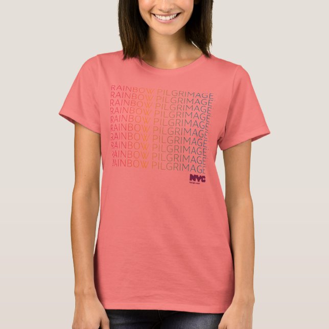 Rainbow Pilgrimage Multi Tee (Framsida)