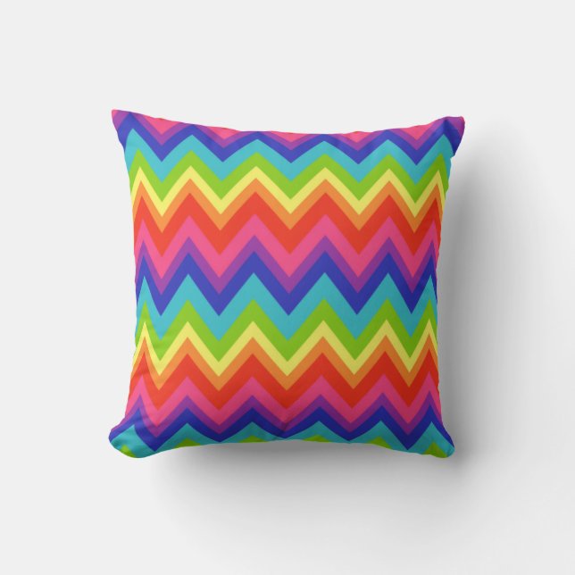 Rainbow Pillow Kudde (Framsida)