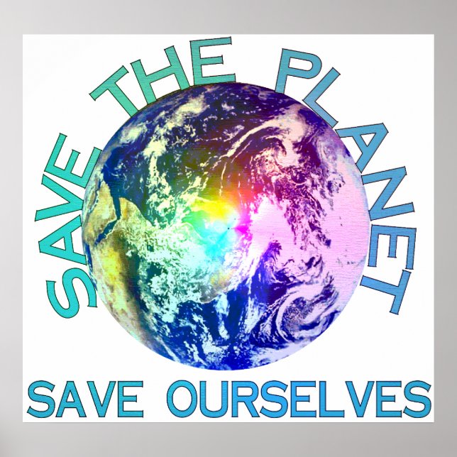 Rainbow Planet Poster (Framsidan)