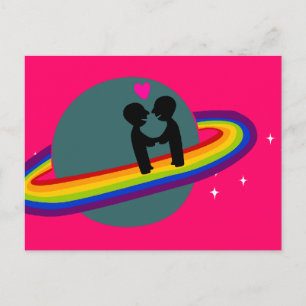 Rainbow Planet-vykort Vykort