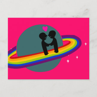 Rainbow Planet-vykort Vykort