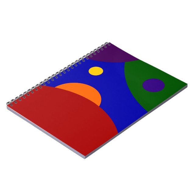 Rainbow Planets Anteckningsbok (Vänstra Sidan)