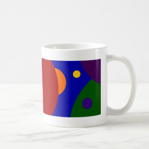 Rainbow Planets Kaffemugg
