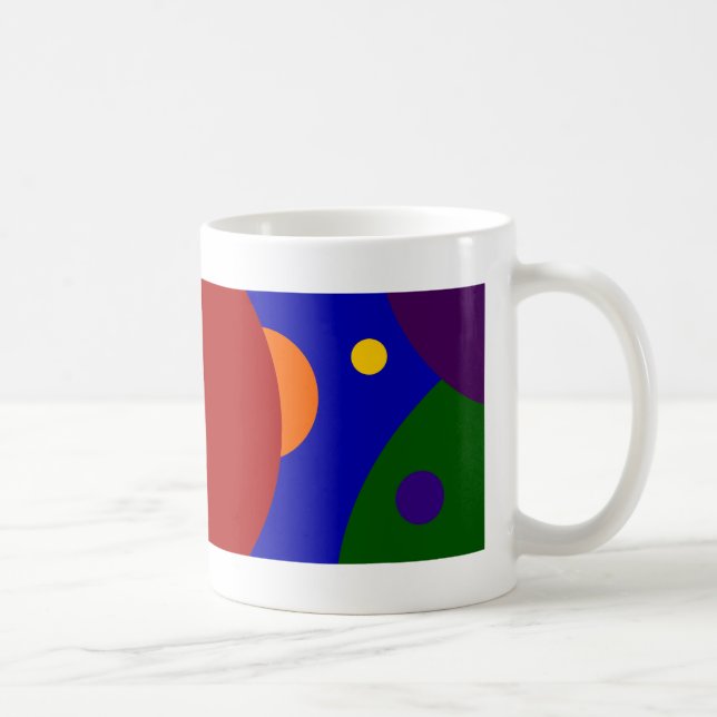 Rainbow Planets Kaffemugg (Höger)
