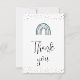 Rainbow Pojke Shower - tackkort Tack Kort