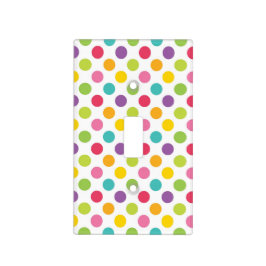 Rainbow Polka Dot Barn Bedroom