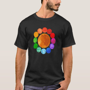 Rainbow Polka Dot Internationell Dot Dot Day Septe T Shirt