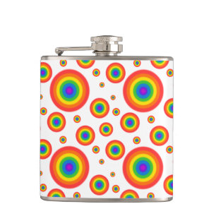Rainbow Polka dots Mönster Fickplunta