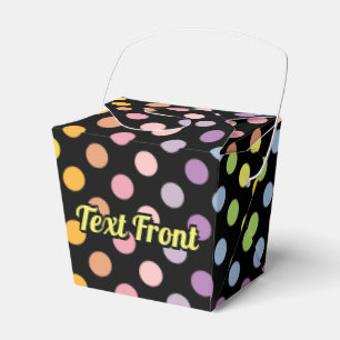 Rainbow Polka dots Mönster Presentaskar