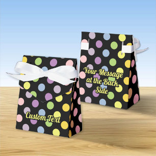 Rainbow Polka dots Mönster Presentaskar