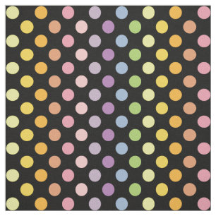 Rainbow Polka dots Mönster Tyg