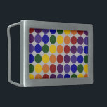 Rainbow Polka dots på Grått<br><div class="desc">Den här anpassningsbarna innehåller raderna av polka dots för regnbåge i färgad på grått-bakgrunden. Gråttet har en nästan metallisk känsla. Offsetraderna bildar diagonaler för varje färg: violett, indigo, blått, grönt, gult, orange och rött. Digitalt skapat bild. Copyright © 2011 Claire E. Skinner. Alla rättigheter förbehållna.</div>