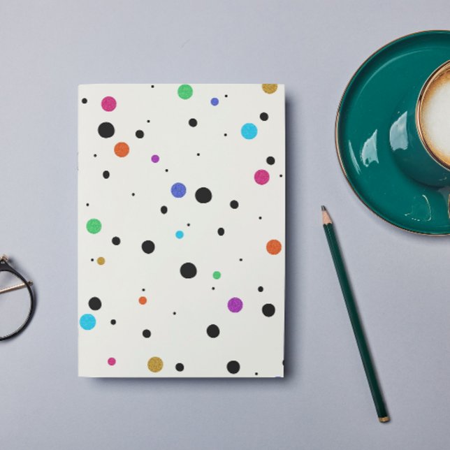 Rainbow Polka dots-skrapbok Papper (Skapare uppladdad)