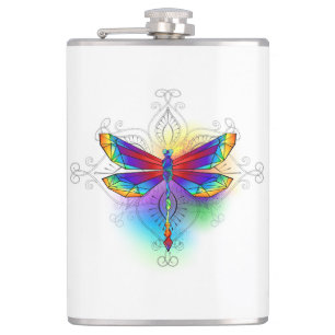 Rainbow Polygonal Dragonfly Fickplunta