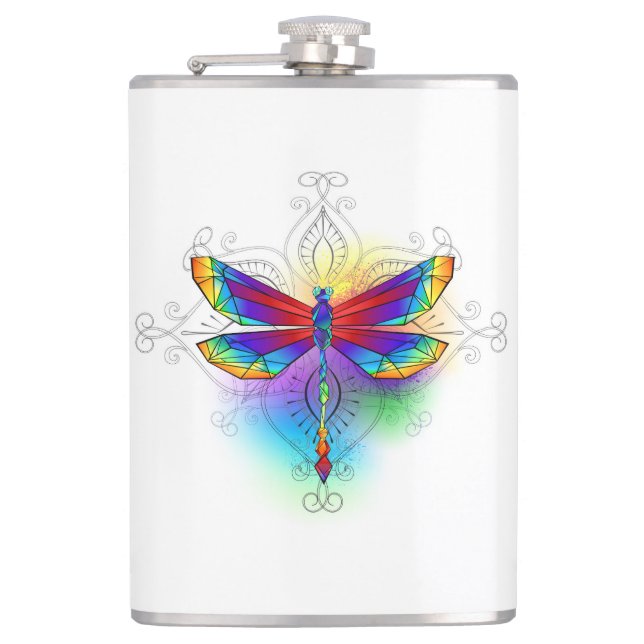 Rainbow Polygonal Dragonfly Fickplunta (Framsidan)