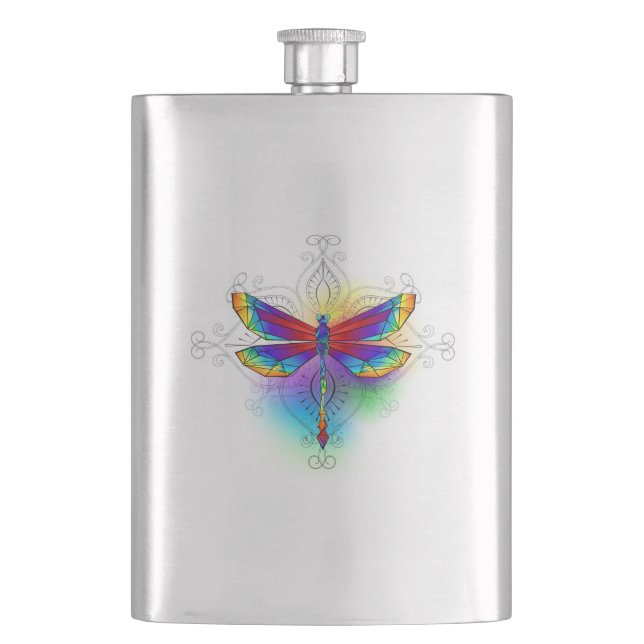 Rainbow Polygonal Dragonfly Fickplunta (Framsidan)