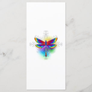 Rainbow Polygonal Dragonfly Meny